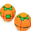3D-gedruckter Press-To-Spin Fidget Ballone Click Verformbares Fingerspitzen-Rotationsspielzeug Ball Glatt Rotierendes Stressabbau Sensorisches Spielzeug