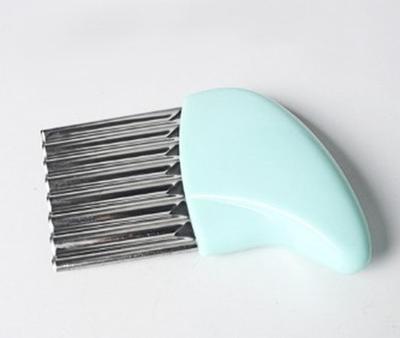 Onda Cipolla Fette Di Patate Rugose Patatine Fritte Insalata Ondulata Taglio Fette Di Patate Tritate Coltello Convenienti Gadget