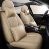 Buick GL8/GL6 Genuine Leather Seat Cover: Full Wrap for 7-Seater, All-Season Cushion for Excelle.