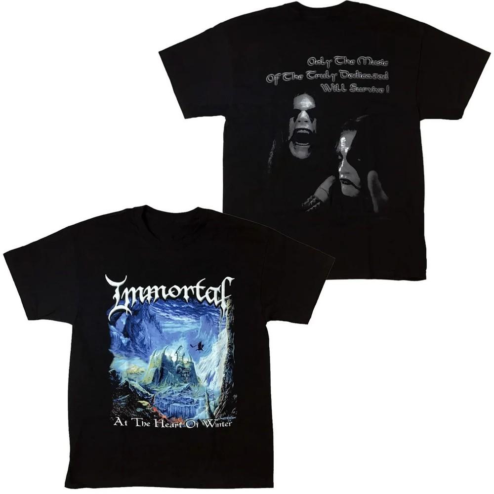 2 Sides Immortal - At The Heart Of Winter Black All size S-5XL Shirt TA737 Unisex T-Shirt M