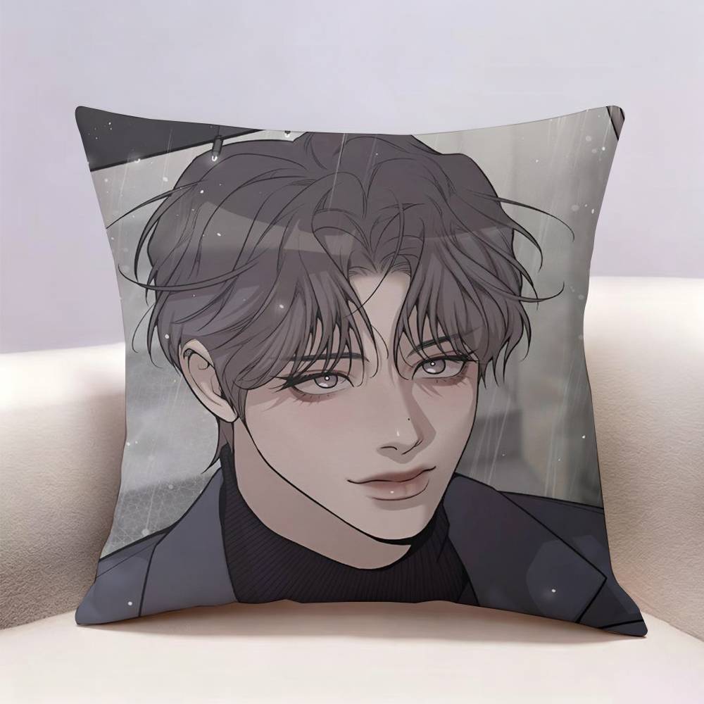BL Drama Manhwa PPearl BBoy Doublesided print Pillow Case Cushion Cover Throw Pillow Case For Car Sofa