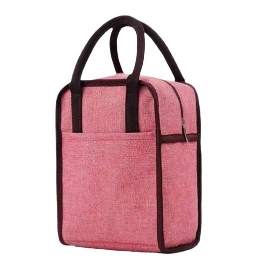 Mittagessenstasche Tragbar mit Aluminiumfolie Isolierte Lunchtasche Verdickter Thermokühlbehälter für Reisen Wandern Camping Picknick
