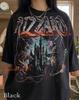 Rizzard Wizard Dragon Fantasy Castle Comfort Colors® Tshirt, Magic Sorcerer Heavy Metal Retro Lightning Cosmic Vintage Bootleg Tee