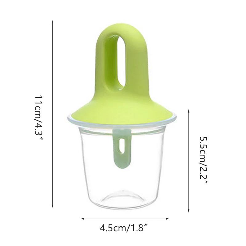 Ice Cream Mold Mini Ice Popsicle Mold Reusable Non-stick Ice Cube Tray Homemade Food for Kids Mini DIY Family Party Essentials