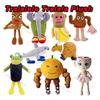 Non-Toxic New Tungtungtung Sahur Italian Brain Rot Animals Telalaero Telala Shark Anime Plush Plushie Peluches Stuffed Dolls Toy Gifts