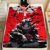 Itachi Uchiha Indoor Relax Printed Flannel Blanket, Warm Daily Cover for Bedroom, Furniture Use and Outdoor Picnic.-TING