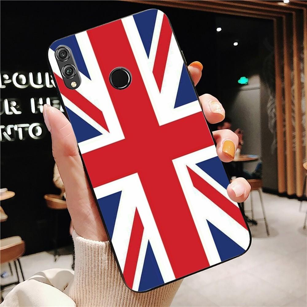 United Kingdom Flag Phone Case For Huawei Honor 10 lite 9 20 7A 9X 30 50 60 70 pro plus Soft Silicone Cover