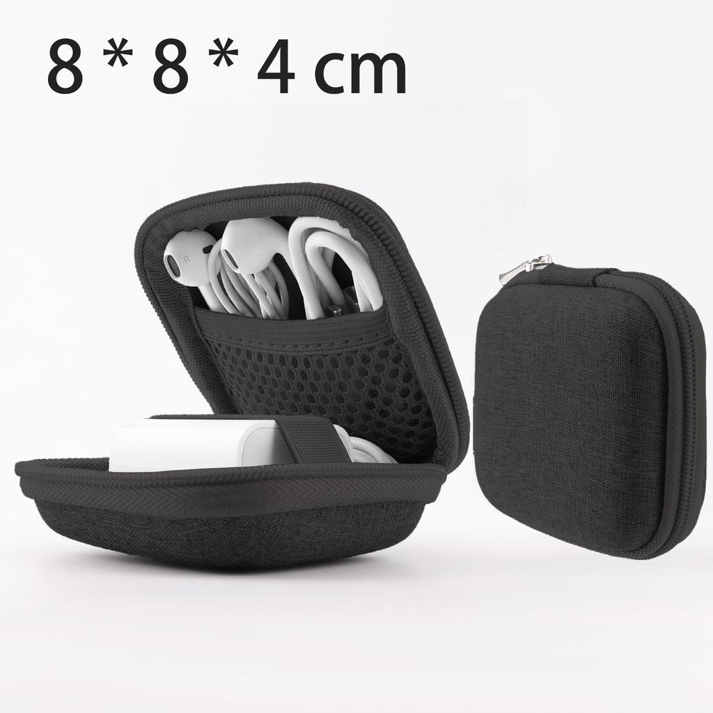 Portable Earphone Storage Bag Data Cable Organizer Bag Multifunctional Digital Gadgets Case For Charger U Disk Protective Cover