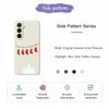 For Samsung Galaxy A36 5G Case Christmas Stockings Pattern Printing Straight Edge TPU Phone Back Cover