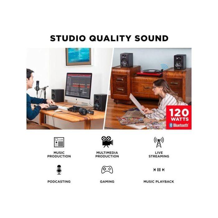 M AUDIO BX4 D4 BT (la paire) Enceinte de monitoring