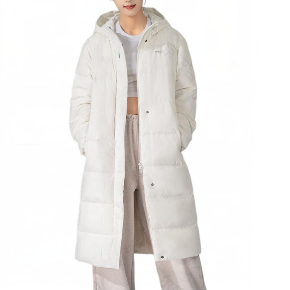 New Adidas Down Jacket Women's White JL9621
