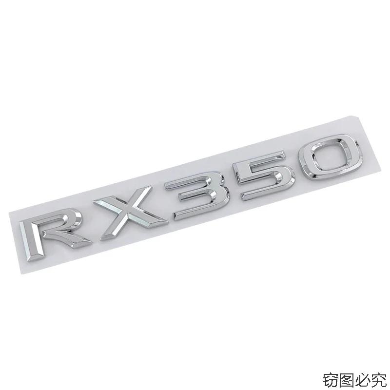 DFW5 ABS Car Body Badge Rear Trunk Sticker Letter Decal for Lexus RX270 RX300 RX350 Emblem Exterior Decoration