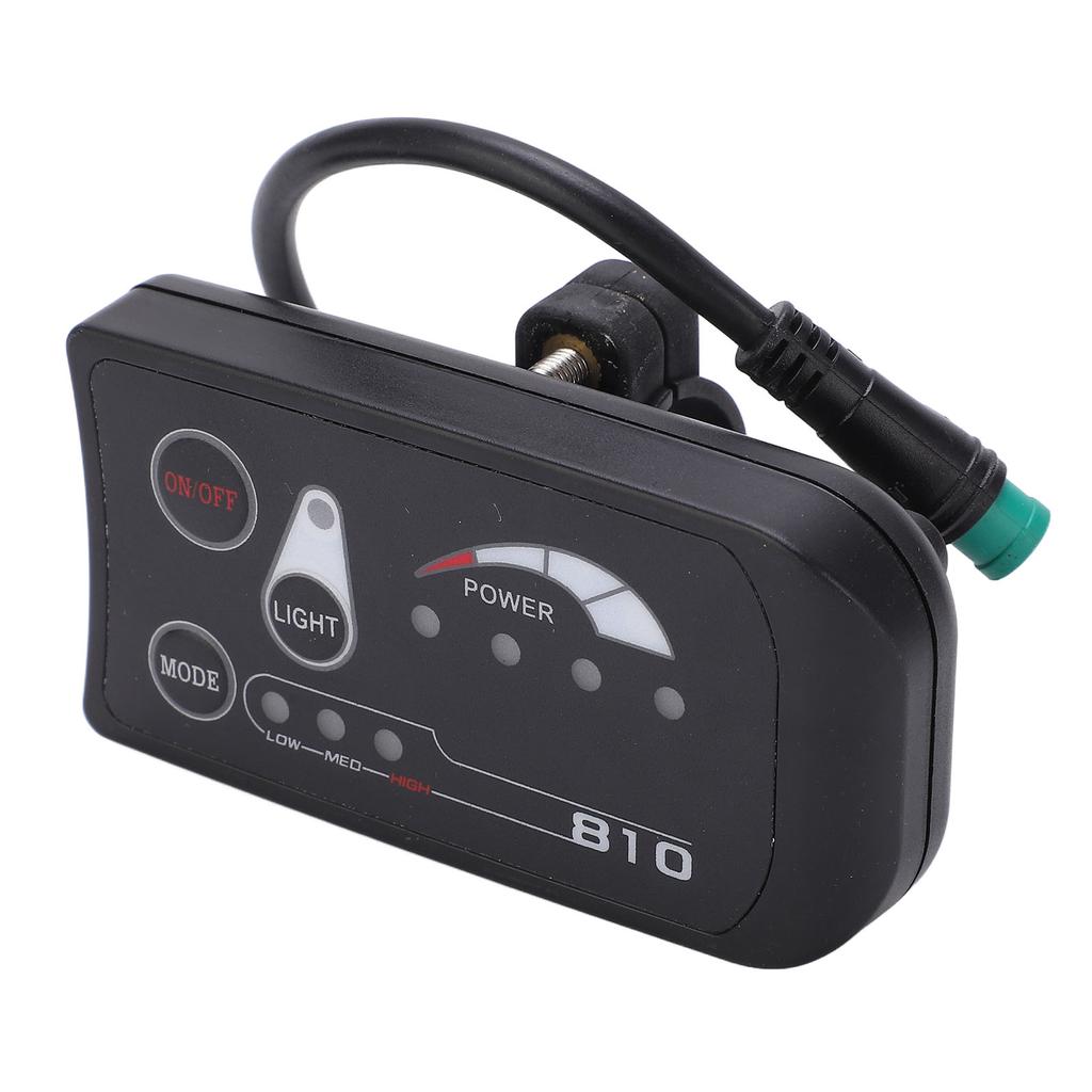 Electric Bicycle LED Display Control Panel 36V 48V S810 LED Display Meter for Electric Bike