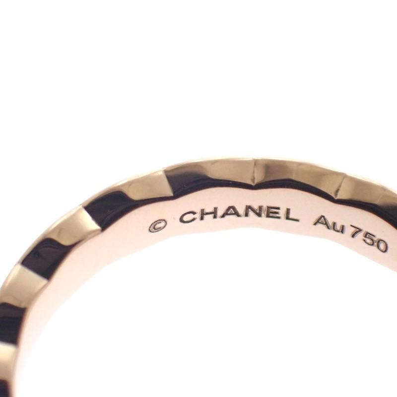 Chanel J11785 #10.5(JP Size) Ring K18 Pink Gold Women