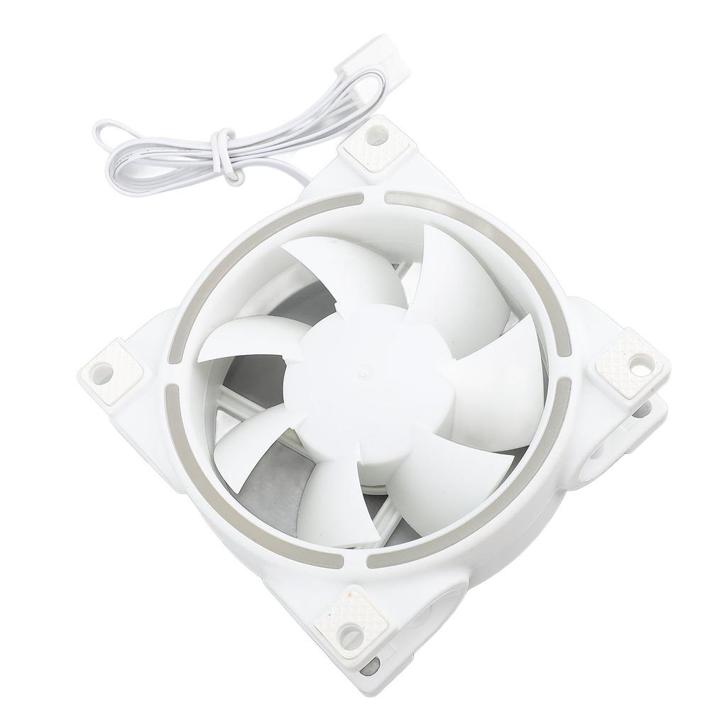 80mm PWM Case Fan Efficient Silent MFDB Dynamic Pressure Bearing Intelligent Temperature Control 800‑2500RPM Speed PC