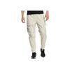 Adidas Embroidered Logo Drawstring Knit Sweatpants With Large Pockets Men Bottoms Beige HN9006