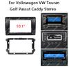 SKYFAME Car Frame Fascia Adapter Android Dash Fitting Panel Kit For Volkswagen Universal VW Passat Jetta Caddy Skoda Seat