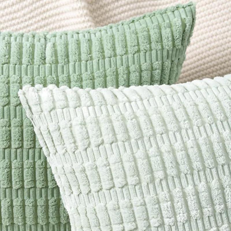 Weiche Kissenbezüge Strick Fell Einfarbige Sofakissenbezüge Lendenkissenbezug Kissenbezug Schutz für Bürosofa