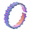 Irregular Stainless Steel Rings For Women Men Accessories 2026 Trend Vintage Jewelry Silver/Gold/Rainbow Color Ring Bague Mujer