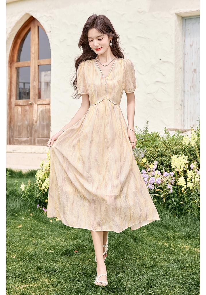 Design Sense Niche Fashion Temperament Slimming Dress for Small Figures