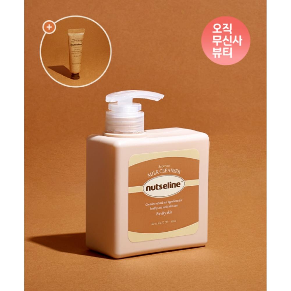 

Nutseline Large Capacity Super Nut Milk Body Wash 500ml + Free Hand Cream NONE