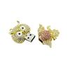 Crystal Owl Pendant USB Flash Drive 128GB Pendrive 256GB Metal Animal Pen Drive 8GB 16GB 32GB 64GB USB Memory Stick Cle USB Disk