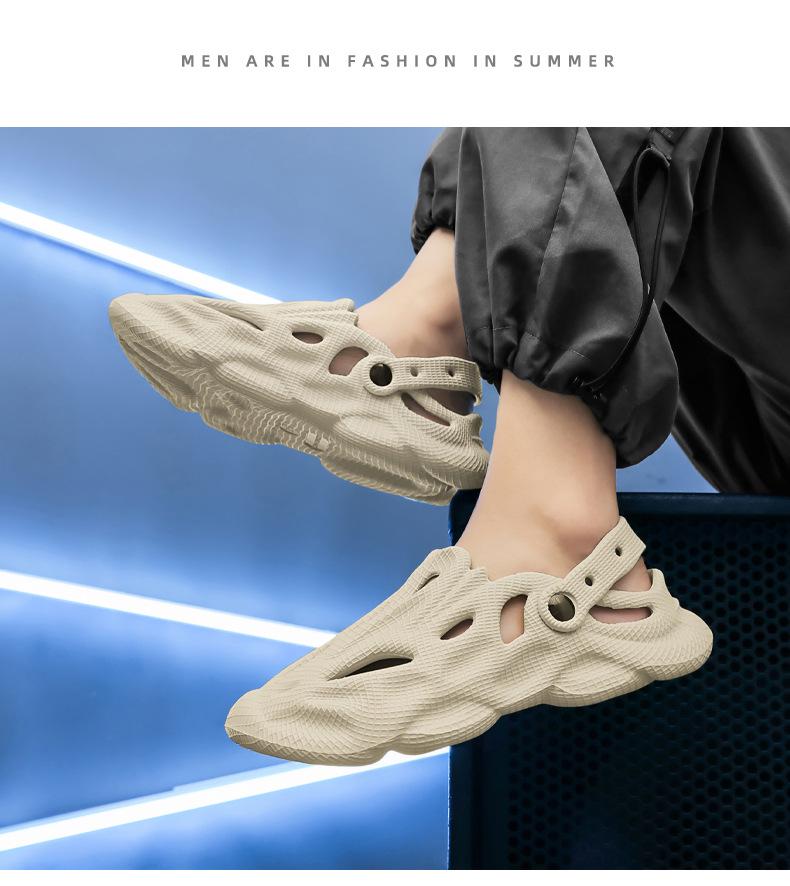 Men's and Women's Summer Outdoor Closed-Toe EVA Beach Sandals