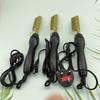 Dual-Use Electric Copper Comb: Wet & Dry Hair Straightener and Curler