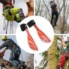 2Pcs Climbing Spikes Cover Tree Spikes Protections Cover Soft Climbing Splke Caps Guard for Professional Climbers