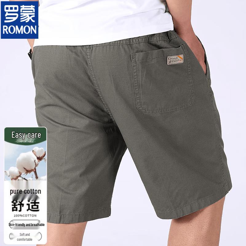 Romon Men s Pure Cotton Summer Workwear Shorts 2XL