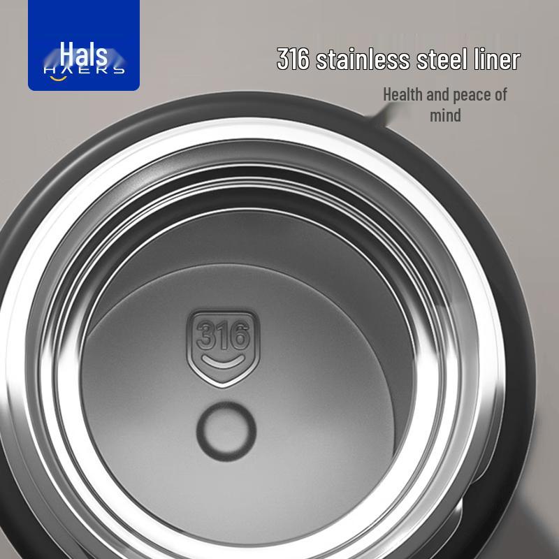 HAERS 316L Stainless Steel Tea Infuser Thermos Mug