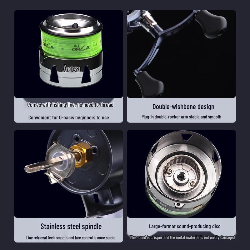 TAIGEK AOKA Spinning Fishing Reel