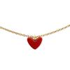 [Used]/Ahkar K18 Heart Necklace/j71-3