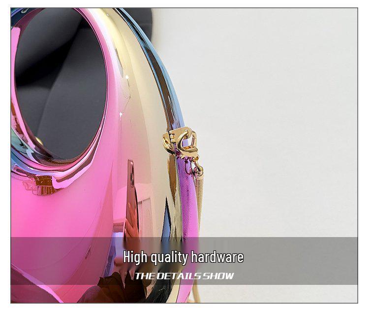 Wysokiej klasy kolorowa torebka wieczorowa w kształcie półksiężyca - Modna europejska i amerykańska moda 2025, damska torba na ramię crossbody