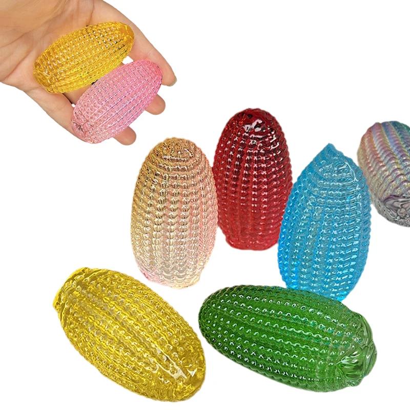 Kryształowy Realistyczny Sztuczny Kukurydza DIY Fałszywe Warzywo Symulacja Jedzenia Dekoracja Imprezowa Rekwizyt Fotograficzny Dekoracja Domu Restauracji