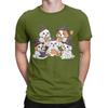 Ghost Dogs Halloween Funny 100 Cotton Tshirt Ghost Coffee Golden Doodle Dog Halloween Tees Tops For Unisex