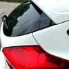 2015 Till 2018 För Ford Focus Halvkombi Bakruta Spoiler Sidovinge Kåpor Delare Av Högkvalitativ ABS Blank Svart Karosskit