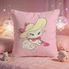 Pink Kitty Dream Cushion Cover Premium Comfort Reversible Pillow Cove Two in One Design for Any Room  Car Interior