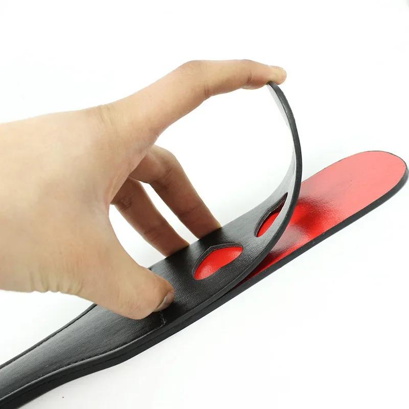 1pc PU Leather Riding Whip Portable Outdoor Game Durable Soft Handle Horse Riding Paddle Horse Racing Training Practice Tool