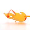 Streetwear Eyewear Party Rimless Flame Shaped Flame Sunglasses Sun Glasses Sunglasses for Women