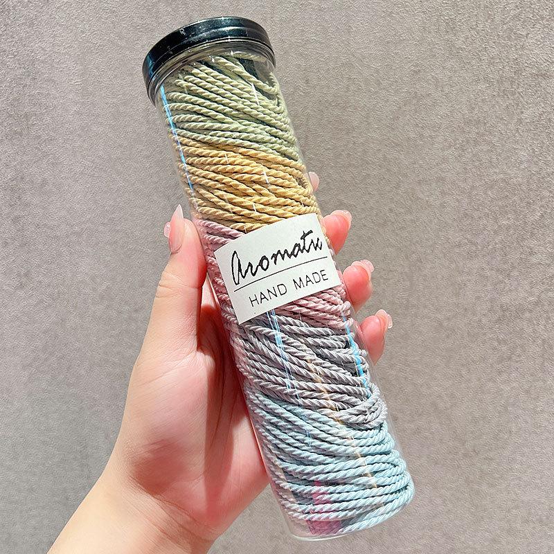 Koreanischer Stil Dünnes Haargummi: Einfaches Damen-Stirnband mit kleinem Gummiband für einen schicken Look