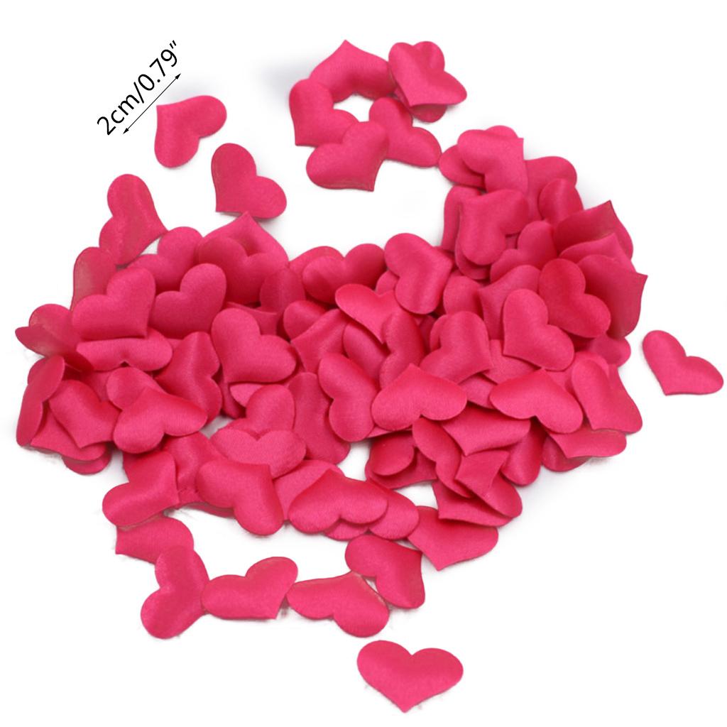 Heart Petals Wedding Confetti Table Bed Heart Petals Wedding Valentine Decor