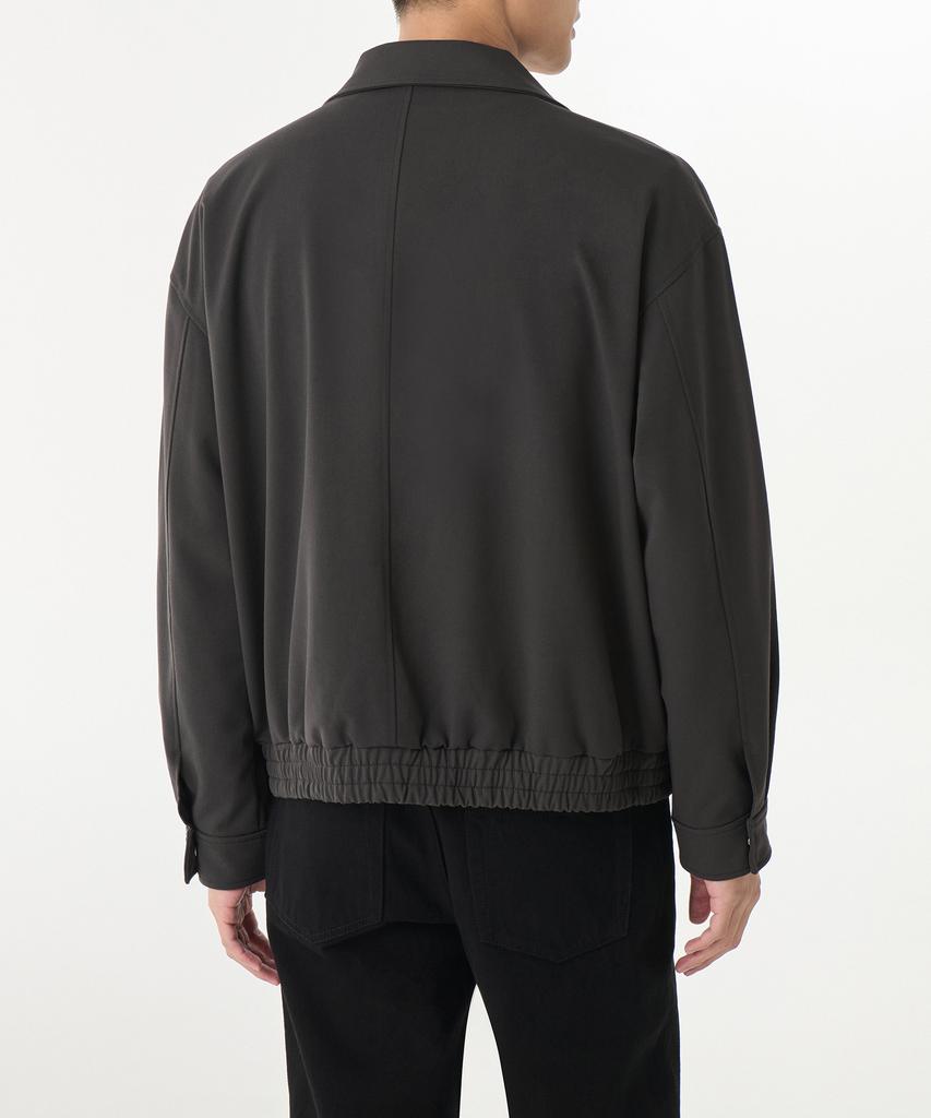 Musinsa Standard High-Neck Minimal Blouson Jacket [Gunmetal]
