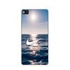 Case - MANIACASE - Huawei P8 - Nike Logo - White - Flexible - Synthetic