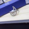 Elegant Three-Piece Set: Genuine Freshwater Pearl Pendant, Earrings, and Ring