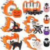 10-Piece Halloween Shapes Cookie Cutters for Baking Decor