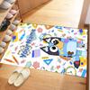 Bluey 149 Personalized Text Area Rug Design for Foyer Balcony Playrooms Dormitory Anti-slip Rug Decorate Offices Birthday/Christmas Gift