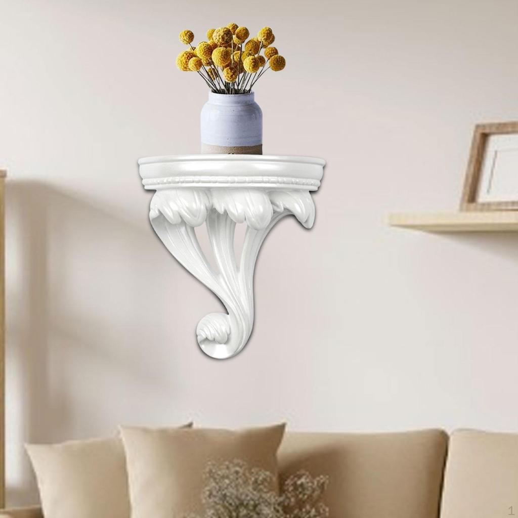 Creative Floating Shelf for Bathroom, Wall-Mounted Storage Holder And Organizer