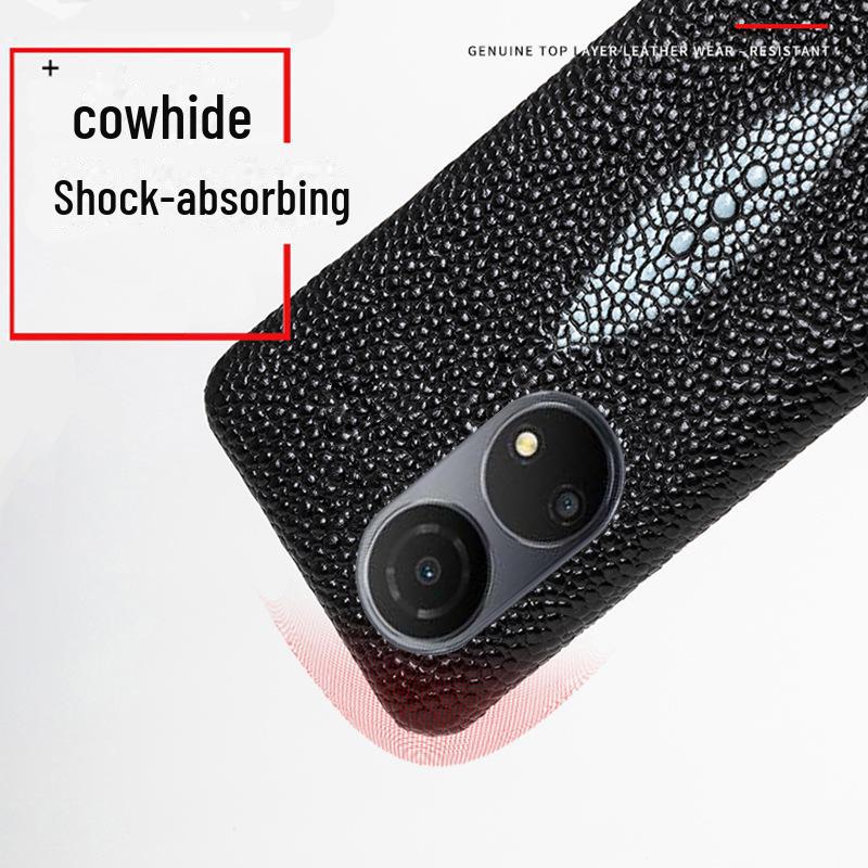 Чехол Honor Play 40 Half-Cover из натуральной кожи для Play 30Plus, 20Pro