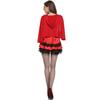 S-XXL Halloween Costume Cos Costume, Adult Cape Little Red Riding Hood Uniform, Cosplay Party Costume
